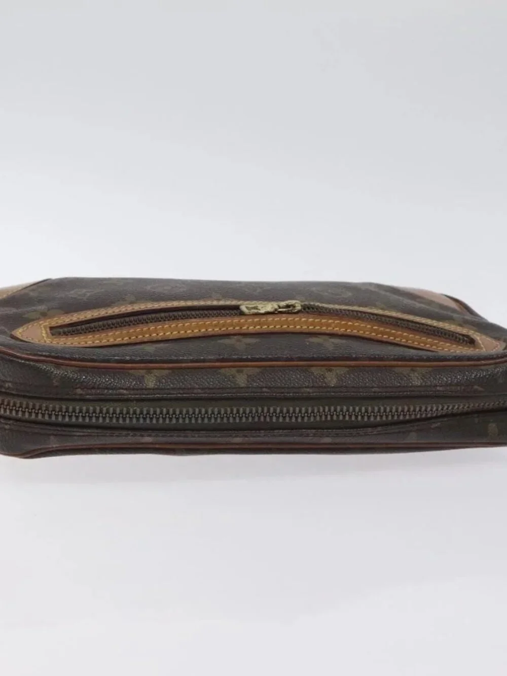 LOUIS VUITTON Monogram Marly Dragonne GM Clutch Bag M51825 LV Auth
